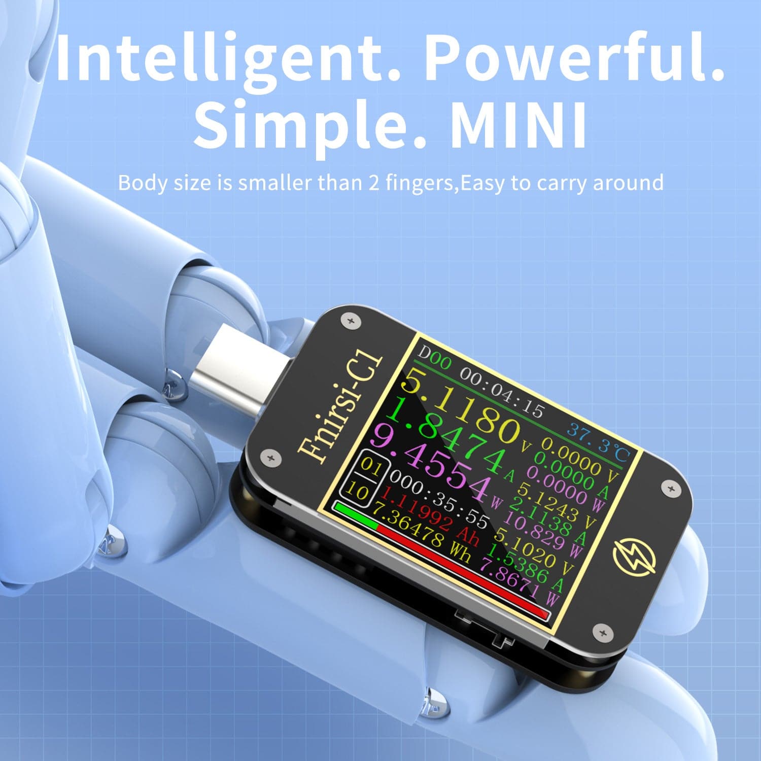 FNIRSI® C1 USB Fast Charge Tester