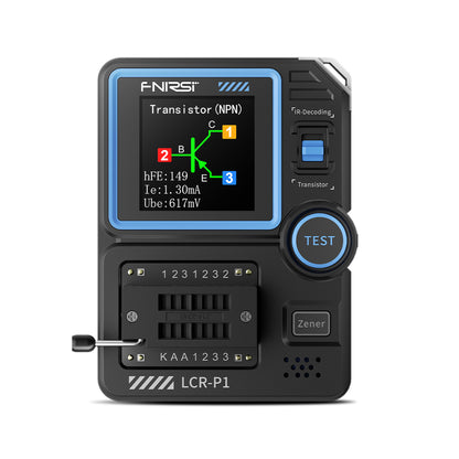 Probador de condensadores de transistores multifunción FNIRSI® LCR-P1