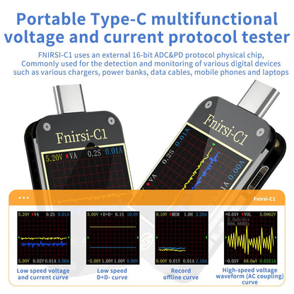 FNIRSI® C1 USB Fast Charge Tester