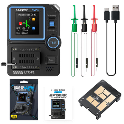 FNIRSI® LCR-P1 Multifunktions-Transistor-Kondensator-Tester