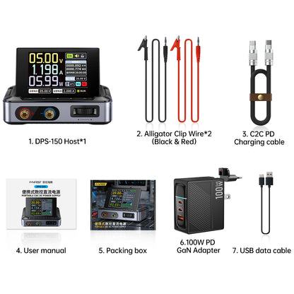 FNIRSI® DPS-150 Programmable DC Power Supply