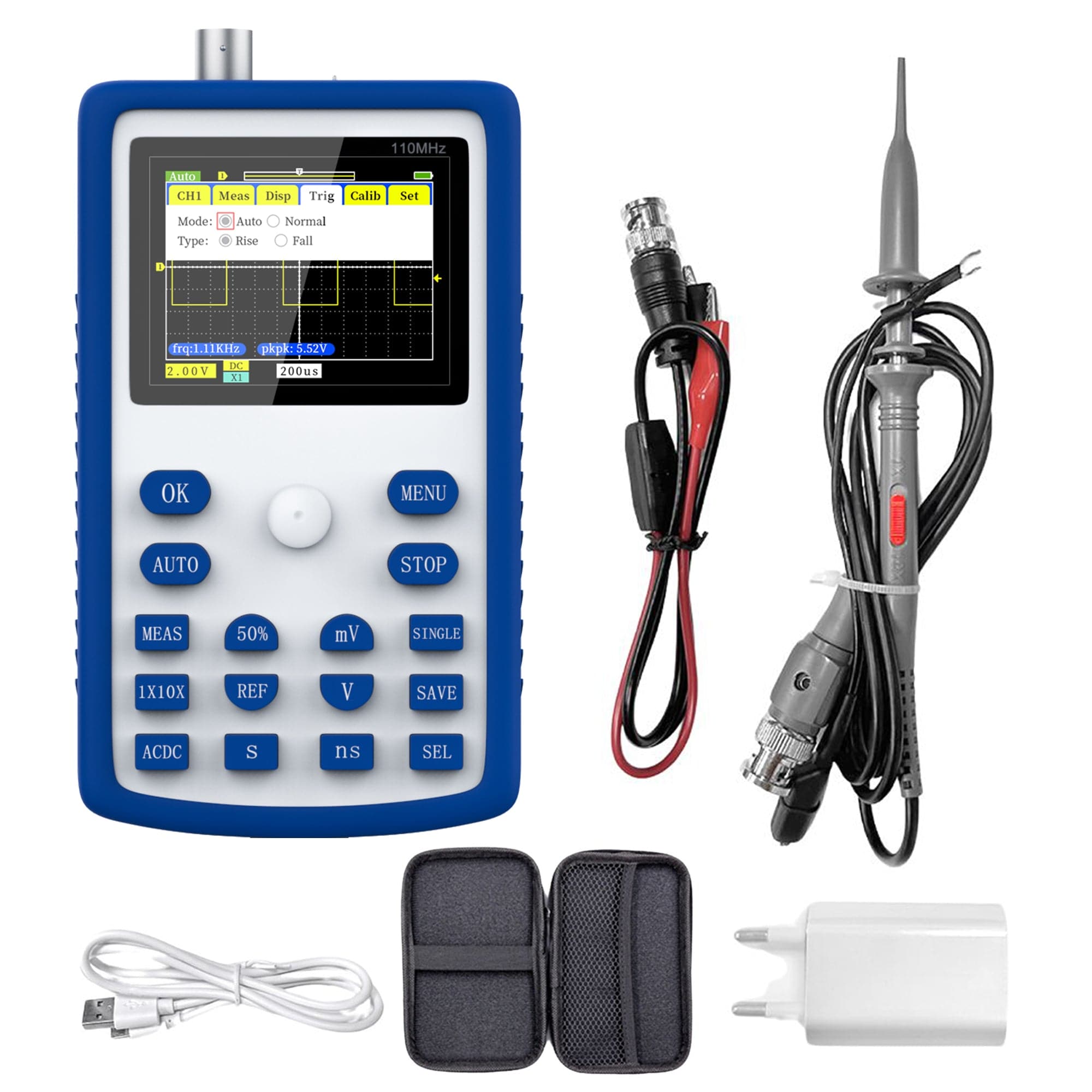 FNIRSI® 1C15 Handheld Mini Digital Oscilloscope