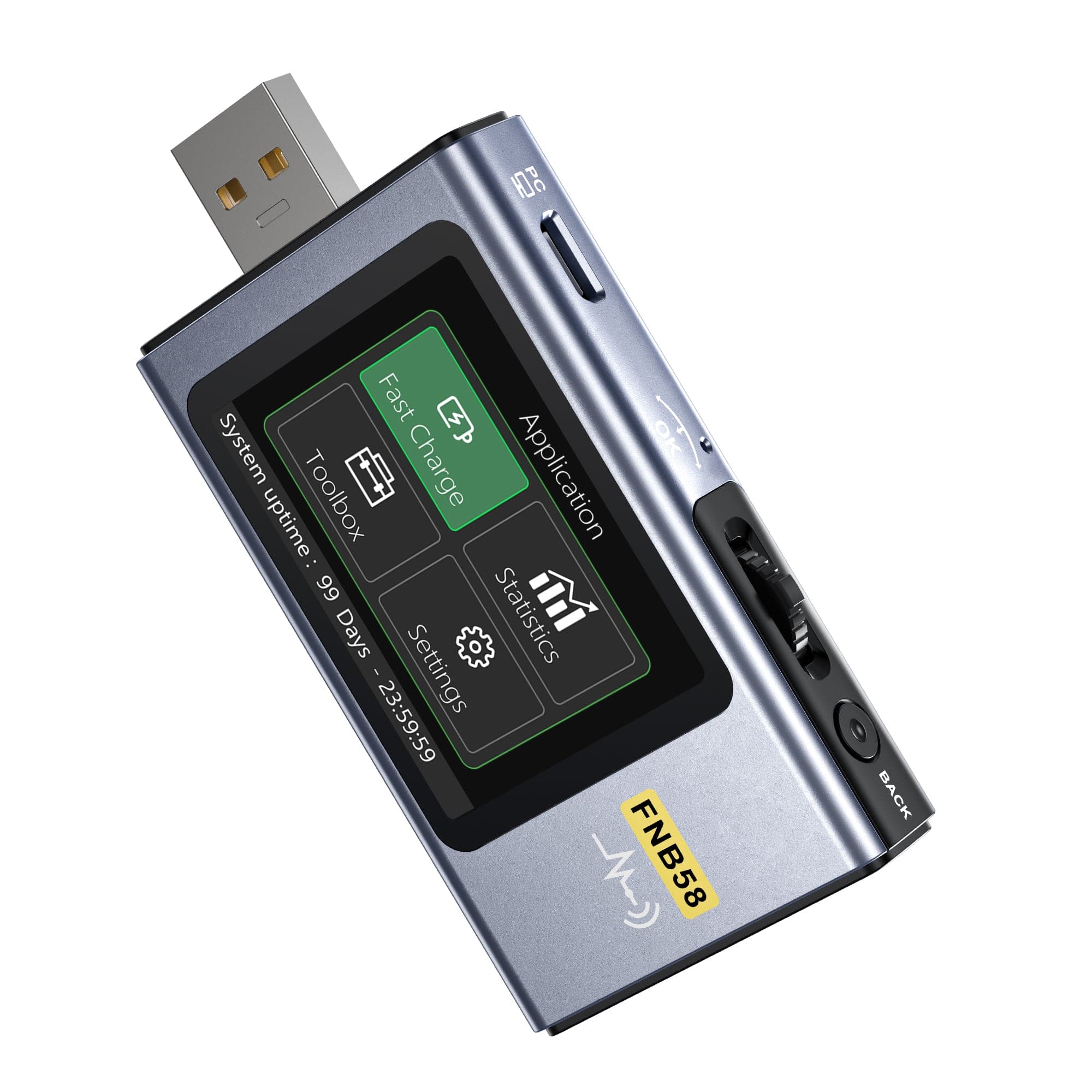 Comprobador de carga rápida USB FNIRSI® FNB58