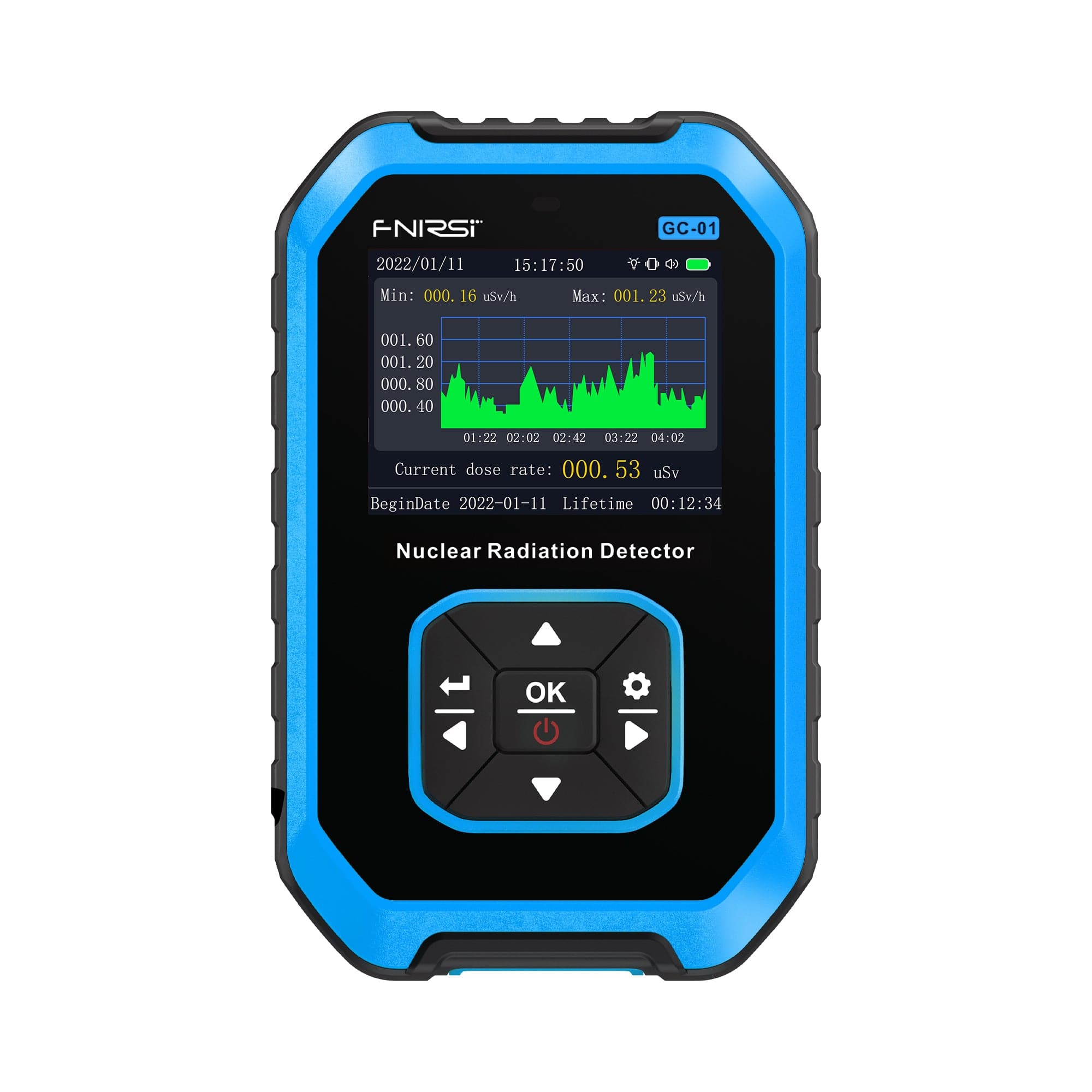 FNIRSI® GC-01 Nuclear Radiation Detector