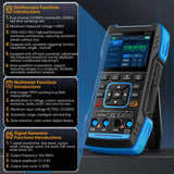 FNIRSI® 2C23T Handheld Dual Channel 3-in-1 Oscilloscope + Digital Multimeter + DDS Function Generator