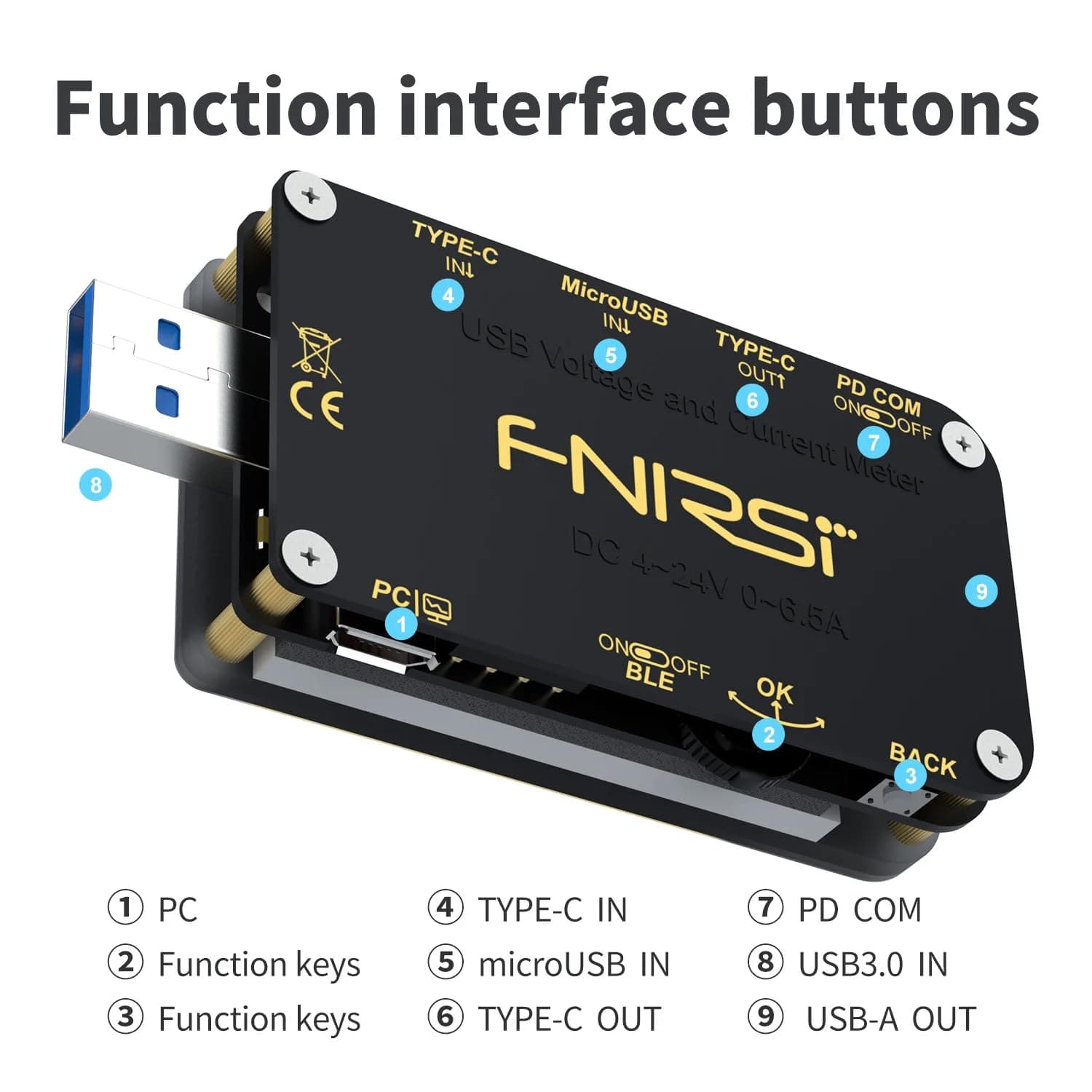 FNIRSI® FNB48S USB Tester