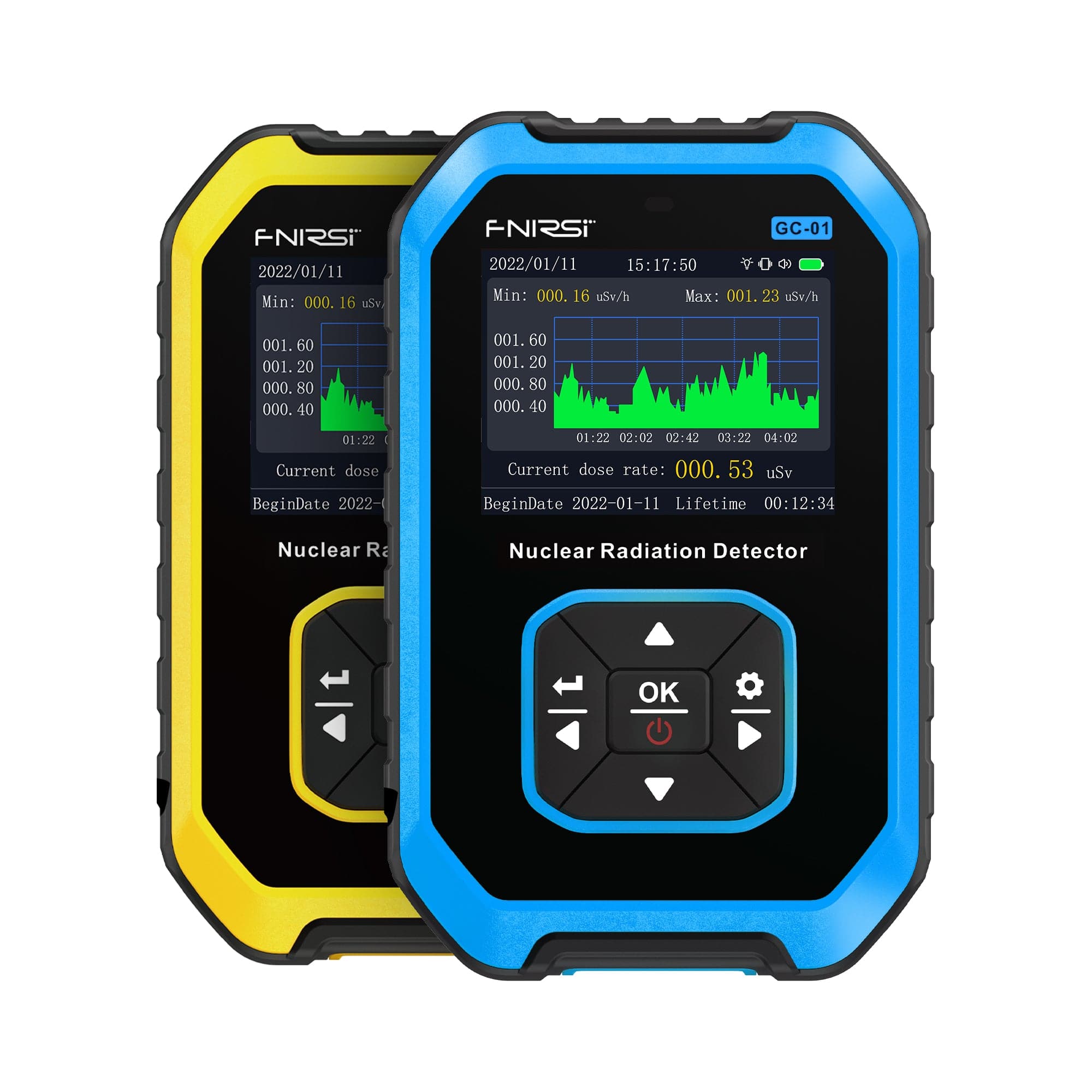 FNIRSI® GC-01 Nuclear Radiation Detector