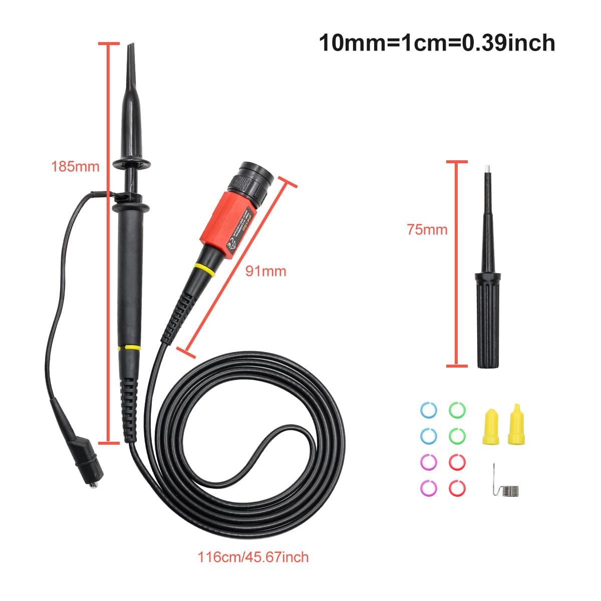 Sonde d'oscilloscope haute tension FNIRSI® P4100