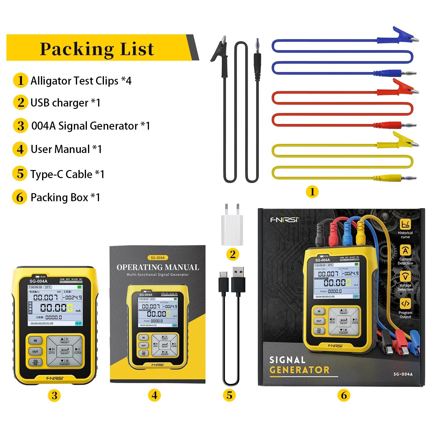 FNIRSI® SG-004A Multi-functional Signal Generator