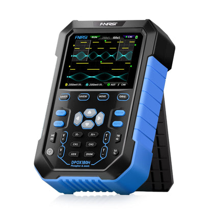 Oscilloscope numérique à phosphore FNIRSI® DPOX180H 2 canaux 180 MHz 2-EN-1