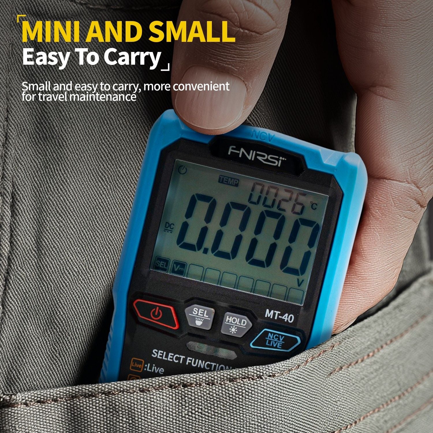 FNIRSI® MT-40 Smart Digital Multimeter