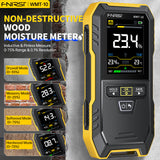 FNIRSI® WMT-10 Inductive Wood Moisture Meter Hygrometer Non-contact Timber Damp Wall Detector Non-destructive Humidity Tester