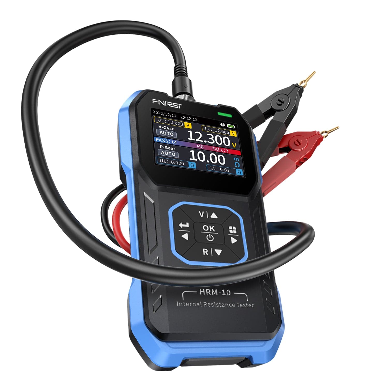 FNIRSI® HRM-10 Battery Voltage Internal Resistance Tester