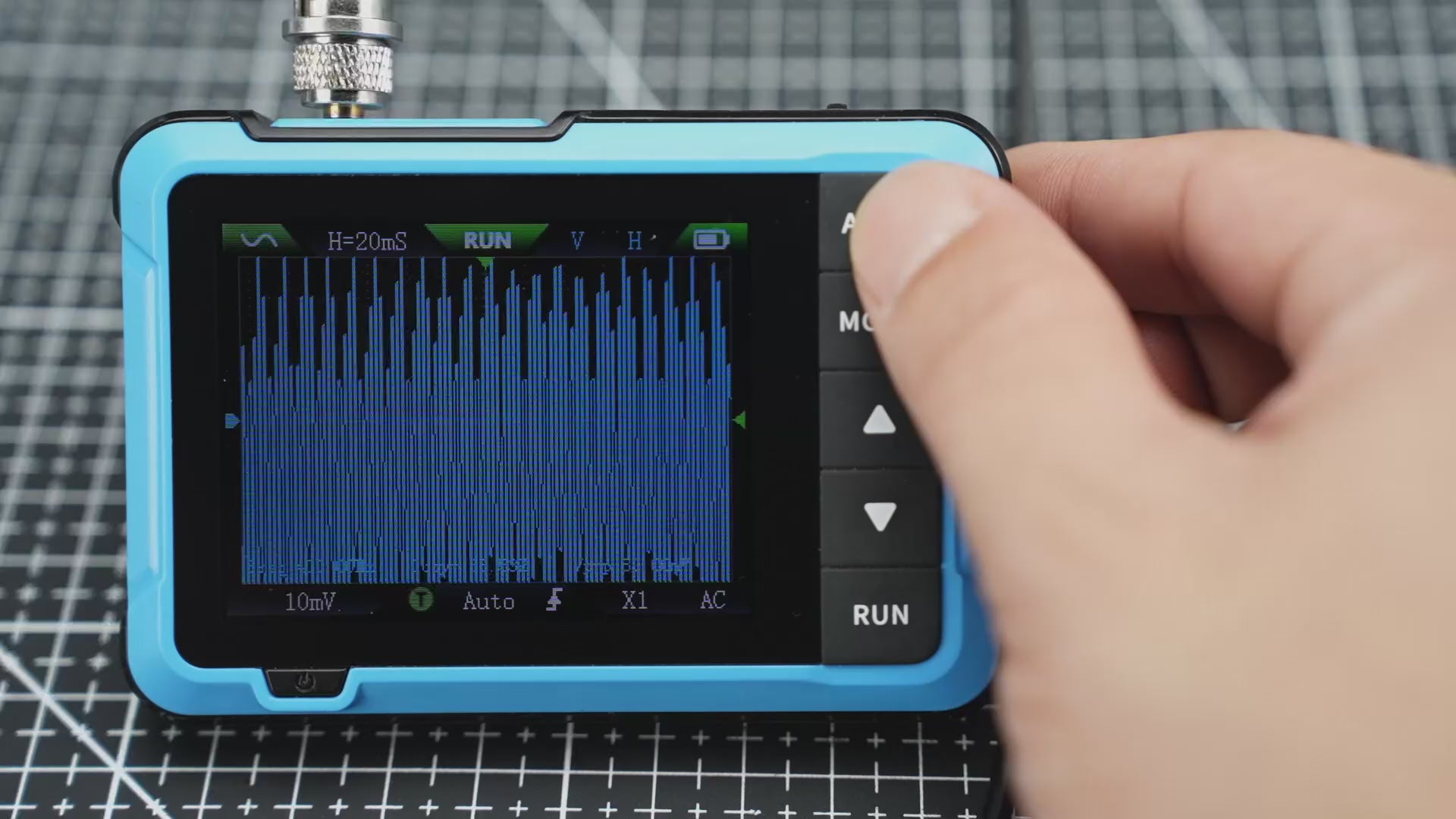 FNIRSI® Upgrade DSO-510 2 IN 1 Mini Handheld Digital Oscilloscope DDS Signal Generator